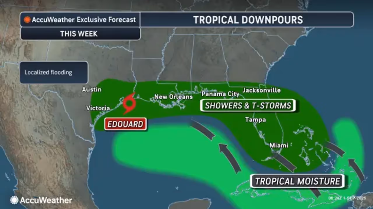 New Tropical Storm Takes Aim At Gulf Coast: What Forecast Track Shows