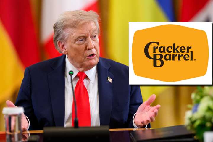 Trump Says 'Make Cracker Barrel A WINNER Again' As Right Slams 'Woke' Rebrand