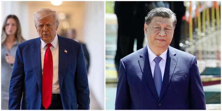 President Donald Trump and Chinese President Xi Jinping.