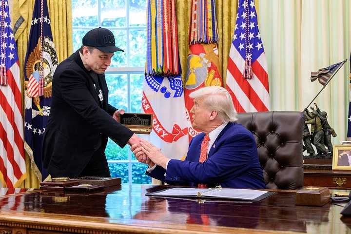 Trump Slams Elon Musk's New Third Party, Calls Billionaire 'Train Wreck