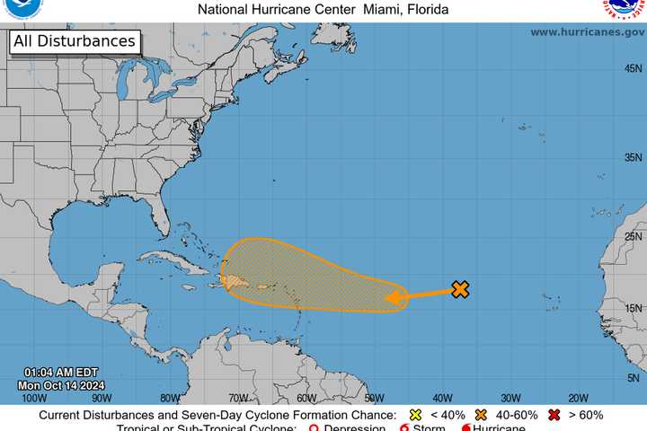 New Tropical System In Atlantic Being Watched By Forecasters