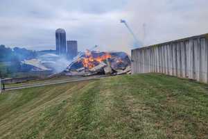 Two Barns Collapse, Tractors Destroyed In $500K Fire At Cold Springs Farm