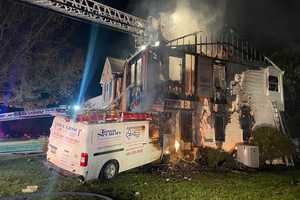 Driver Fled After Smashing Van Into Home, Sparking Gas-Fed Blaze: Maryland Fire Marshal