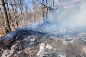 10+ Acres Burned After Backhoe Fire Spreads In Maryland: Officials