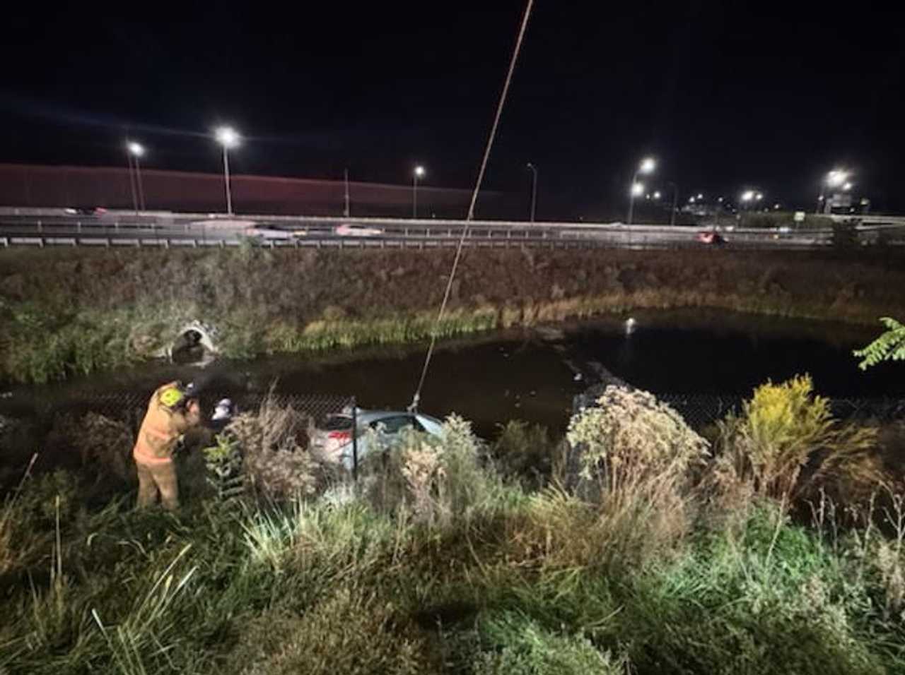 Driver Rescued From Pond In Fairfax County By Virginia State Police