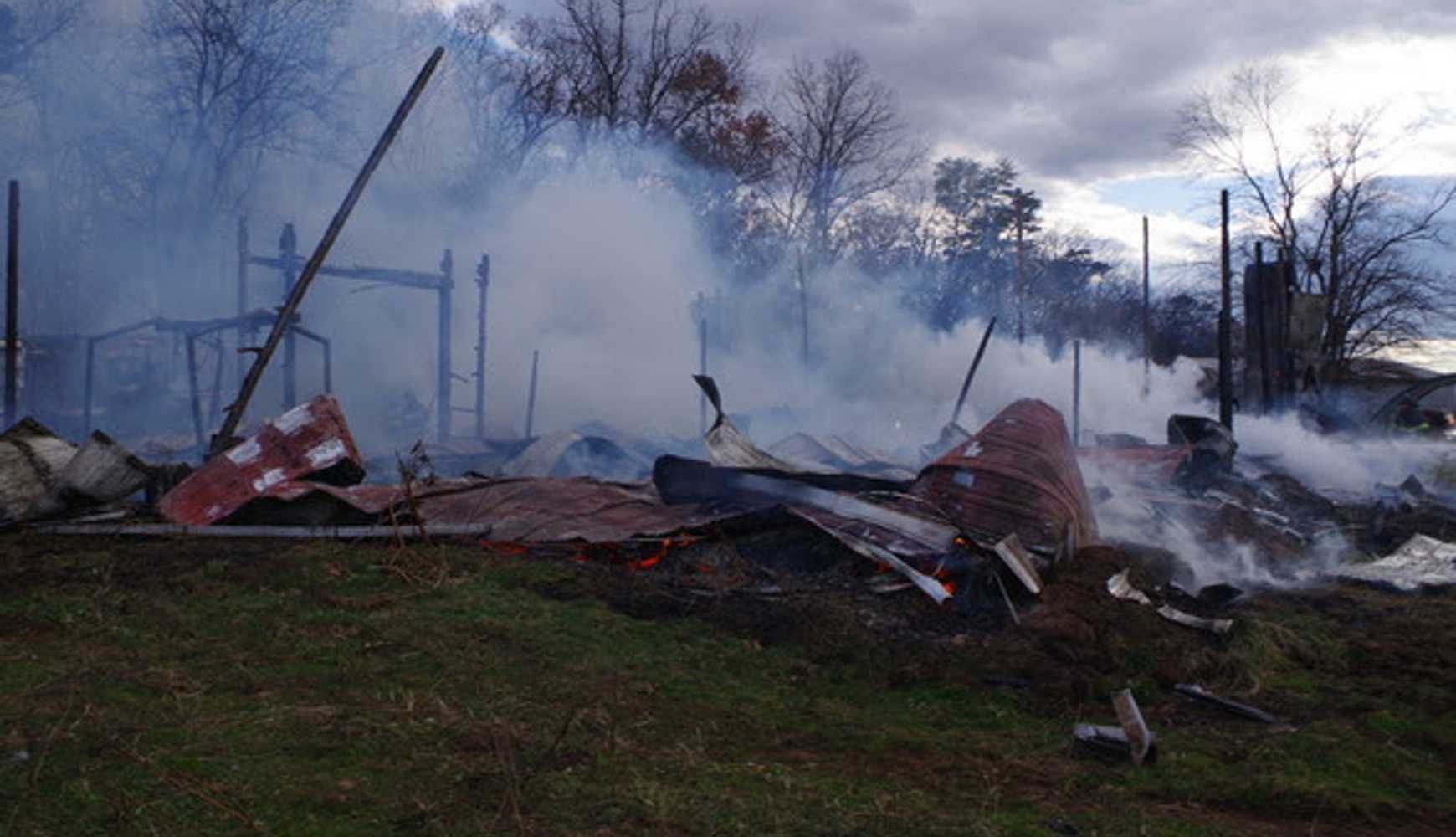 
The Carroll County fire.
