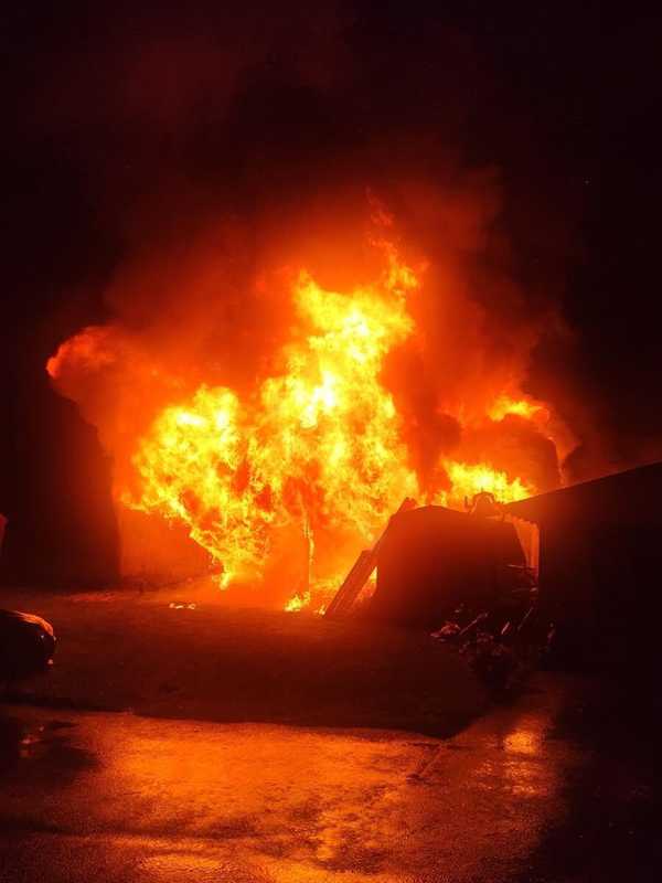 Lightning Strike Destroys Maryland Barns, Shed In $200K Blaze: Fire Marshal