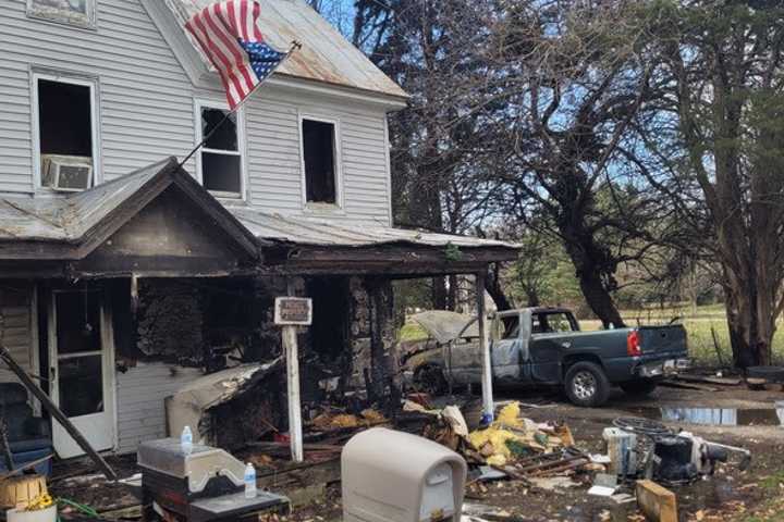 Pickup Truck Erupts In Flames, Spreads To Maryland Home, Injures Man: Officials