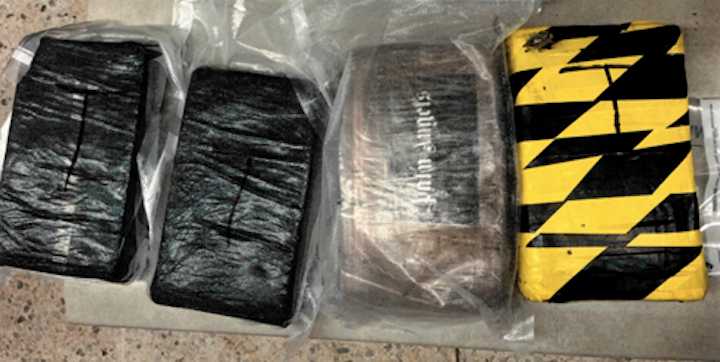 Some of the cocaine that was seized during the warrant searches. 