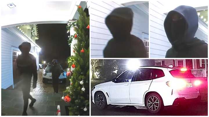 Two of three suspects who broke into a home on River Road in Wall Township, NJ, on December 11, 2024.