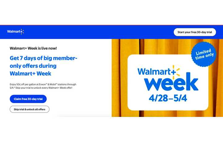 Try Walmart+ Free For 30 Days During Walmart+ Week | Lancaster Daily Voice