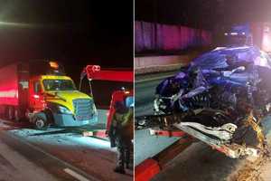 Wrong-Way Crash Leaves Driver Critically Injured On I-95 In Westchester