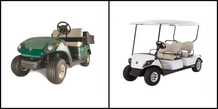 Two golf cars recalled by Yamaha in June 2025.