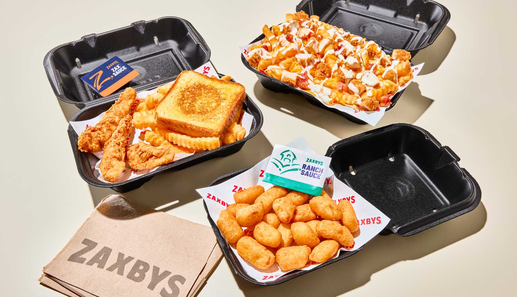 
Several food options available at Zaxbys.
